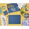 Portmeirion Home & Gifts Harbour Blue Coasters Set of 6,
