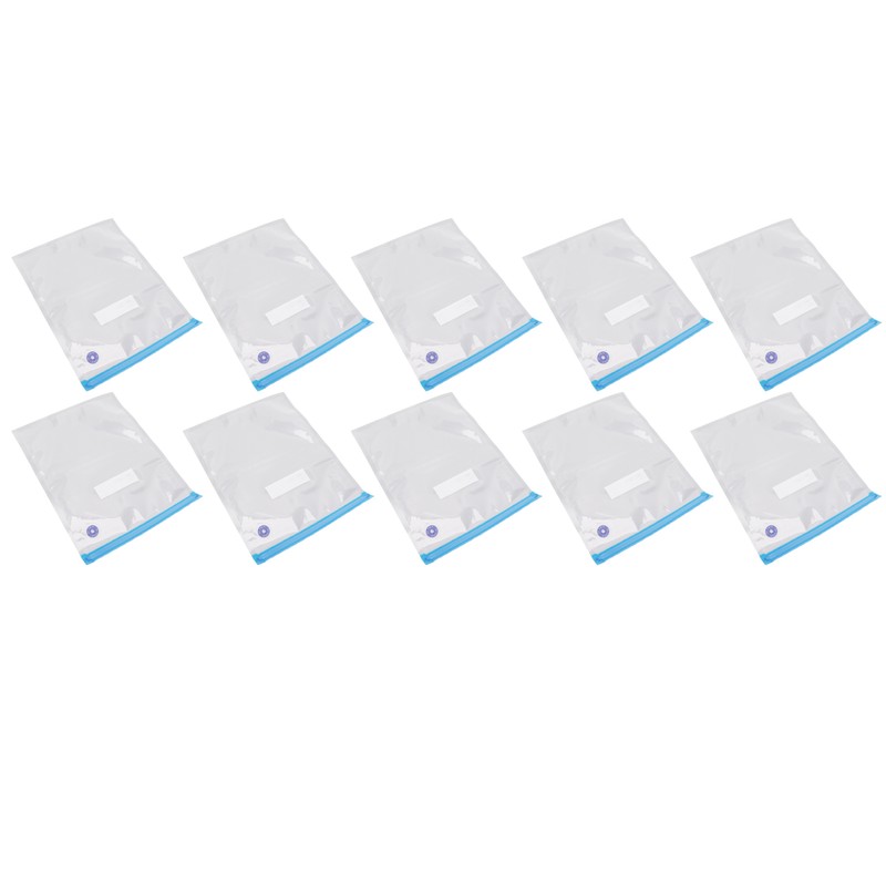 10Pcs Food Vacuum Bag Odorless Space Saving Vacuum Sealer Bag