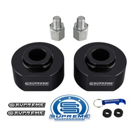 Supreme Suspensions - 2" Front Leveling Kit for 1983-1996 Ford Ranger / 1980-1996 Ford Bronco / 1991-1994 Ford Explorer Front Lift Delrin Spring Spacers with 5/8" Stud Extenders | 4WD Models