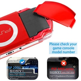 OSTENT プロテクター カバー バッテリーカバー 修理部品交換 Sony PSP2000/3000用