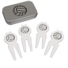 Azeeda 'Volleyball' Golf Divot Tool/Repair Fork Gift Set (GO00061072)