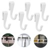 Kichvoe 6pcs Kitchen Wall Hooks Compact S Shape Plastic Hangers