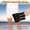 Hiball Adjustable Thigh and Hamstring Compression Sleeve with 3 Pressure