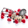 KADAX Stainless Steel Ice Cream Scoop with Lever, 5.5 cm,