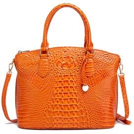 Makcr Joacbv Women Purse Satchel Bag Long Crossbody Classy Tote Bag Top Handle Vegan Leather Ladies Handbags Embossed Pattern