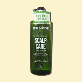 Mijon 미쟝센 스칼프케어 그린 시카 샴푸 680ml 기름진두피 Missha Scalp Care Green Tea Shampoo 680ml for Oily Scalp
