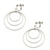 Jewelry Shop M e0073 Women's 3 Row Ring, Hoop Gradient,