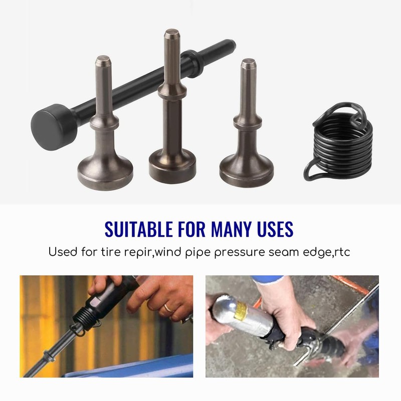 Smoothing Air Hammer Bits, 5 Pcs Air Hammer Tools Kit