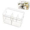 xocome Make-up Organiser, Cosmetic Organiser with 5 Compartments, 2 Removable