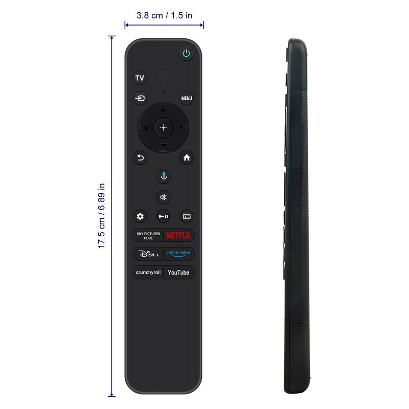 New RMF-TX920U Replace Remote Control - VINABTY RMF-TX920U TV Remote