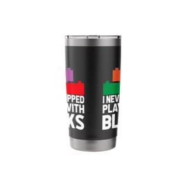 Brick Builder Funny Blocks Building Boys Kids Master Builder Stainless Steel Insulated Tumbler