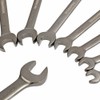 WORKPRO 8-piece Flex-Head Ratcheting Combination Wrench Set, Metric 9-17 mm,