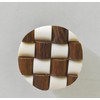 ARTISNO Handmade Round Shape Wood and Resin Kitchen Cabinet Drawer