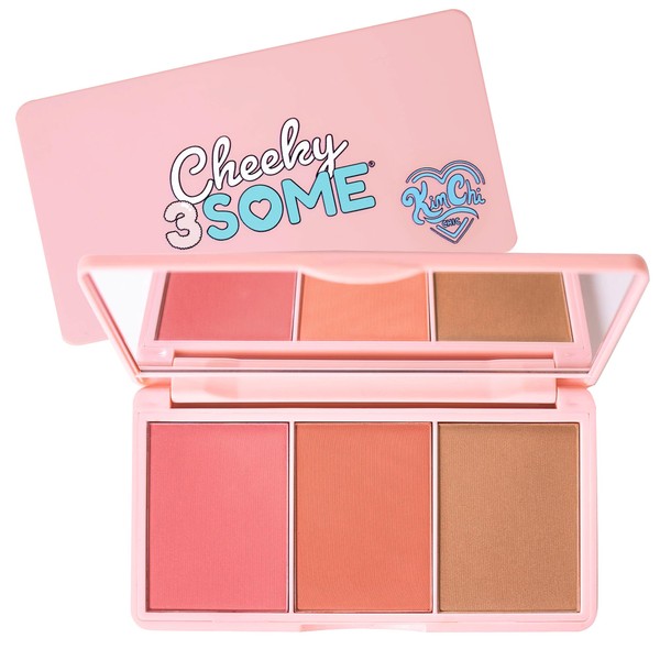 Kimchi Chic, Paleta de Rubores, Cheeky 3Some Blush - Bonita