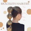 Elastic Hair Ties for Women and Girls, No Damage Hair