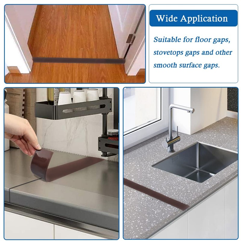 Floor Transition Strip Self Adhesive Floor Cover Strips Laminate 3"