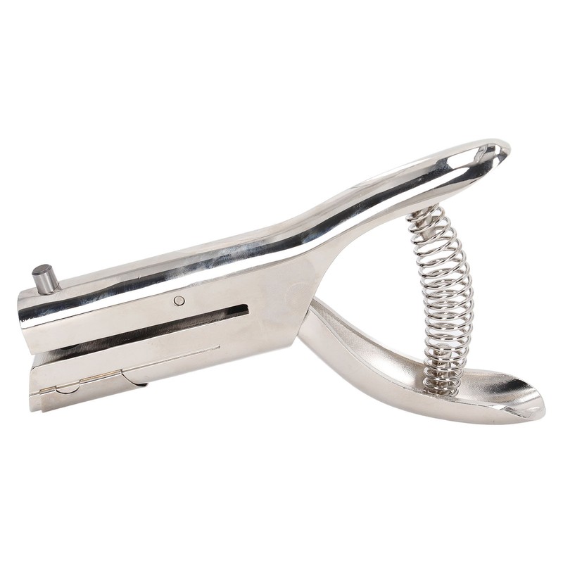 Heavy Duty Hand Held Hole Punch 6mm Dia Round Single