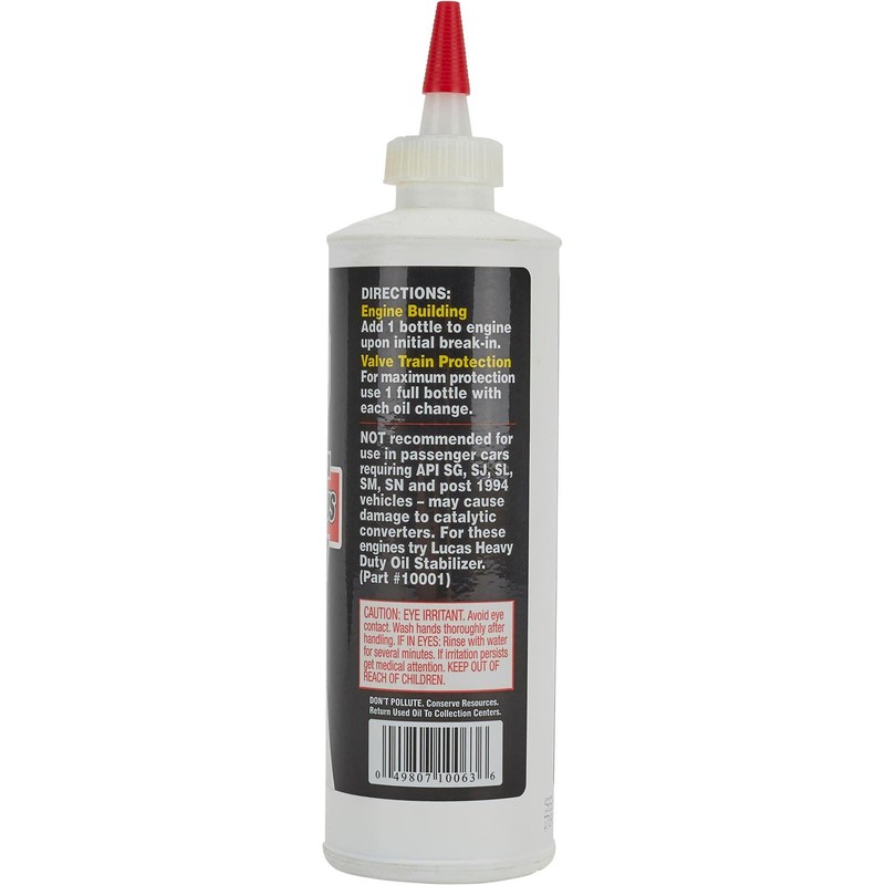 Lucas Oil 10063 Engine Break-In Oil Additive - 16oz.