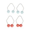 2 Pair Dimple Trainer Piercing Free Easy To Wear Enhanced