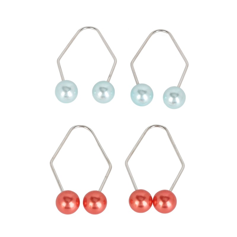 2 Pair Dimple Trainer Piercing Free Easy To Wear Enhanced