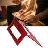 45/90 Degree Multifunctional Aluminum Alloy Angle Ruler Marking Gauge Woodworking