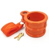 VULCAN Heavy Duty Forged Steel King Pin Lock - Works