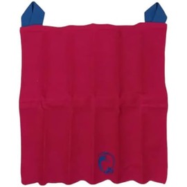 Compresa Ventral Abdominal Frío y Calor Semilla Mini Tela Tejida Artesanal para Cólicos 23x12 cm Rellena de Arroz Alpiste y Hierbas Aromáticas para Microondas y Congelador Portátil, Rosa