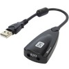 keepdrum USB-HA USB Audio Adapter with Microphone and Headphone Input