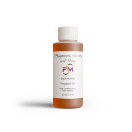 Black Woman Fragrance Oil - 2 Fl Oz Plastic Bottle (60ml)