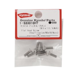 京商 サラビス (M3×10) (ヘックス/チタン/8入) ラジコン用パーツ 1-S33010HT