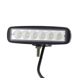 Willpower 4 Pcs 6 inch 18W Flood LED Work Light Bar Off Roads Lamp Light Waterproof 1440 Lumen for Jeep ATV SUV UTE Wrangler Trailer Fishing Boat Truck