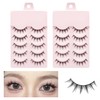 False Eyelashes, 10 Pairs Set, 2 Pack False Eyelashes, Natural