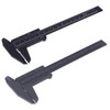 Penta Angel 2Pcs Plastic Caliper Inch/Metric 6Inch 150mm Mini Caliper