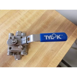 Tylok 3/8"  Stainless Compression Ball Valve 3000 WOG