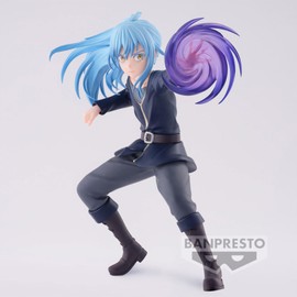 Banpresto BP89356P Rimuru Tempest That Time I Got Reincarnated As A Slime Vibration Stars Action Figure, 16 cm, Multicolor