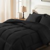 SunStyle Home Black Queen Comforter Set - 7 Pieces Bed