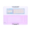 Sunstar Stationery S1314360 Matic Pencil Case, Horizontal Pita, Clear Violet