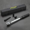 ARUCMIN 1/2-Inch Drive Click Torque Wrench (10-150 ft.-lb./13.6-203.3 Nm) Dual-Direction