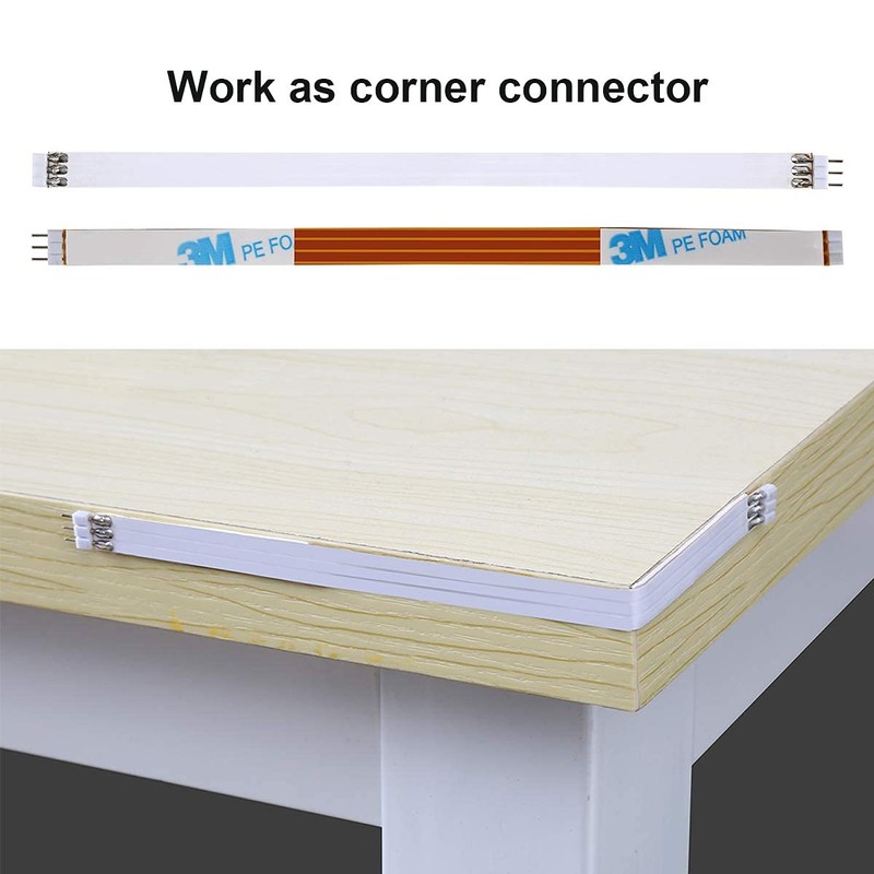 Accessories for WOBANE Cabinet Light Kit, 3 Pin Extention Connecter,