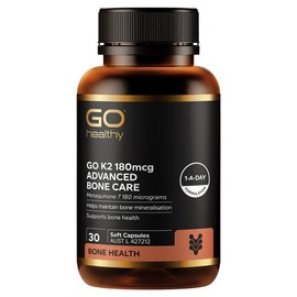 GO Healthy  K2 180mcg Advanced Bone Care 30 Soft Capsules