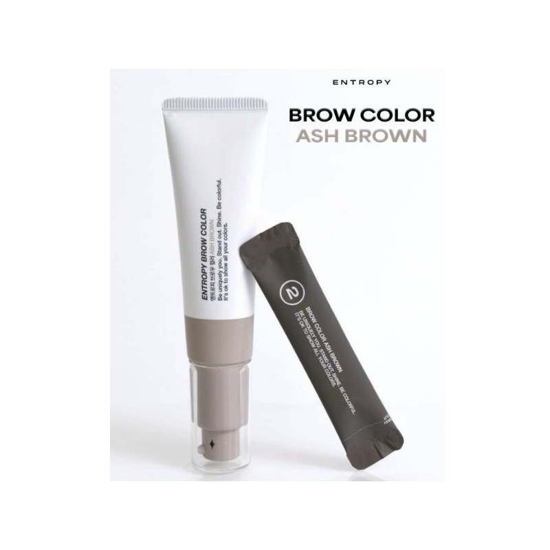 ENTROPY Makeup Brow Color Ash Brown 20g/3g*6ea