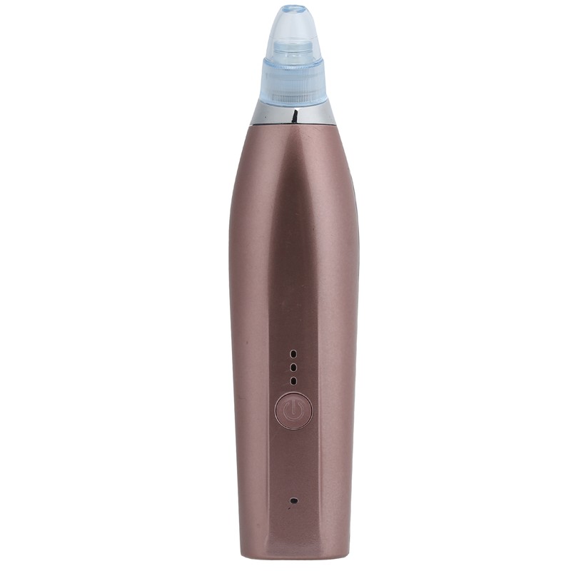 Rechargeable Electric Blackhead Removal Machine Vacuum Suction Face Pore CleanerChampagne