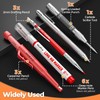 Nicpro 38 Pack Carpenter Pencils with Sharpener, CP3000 Carpenter Mechanical