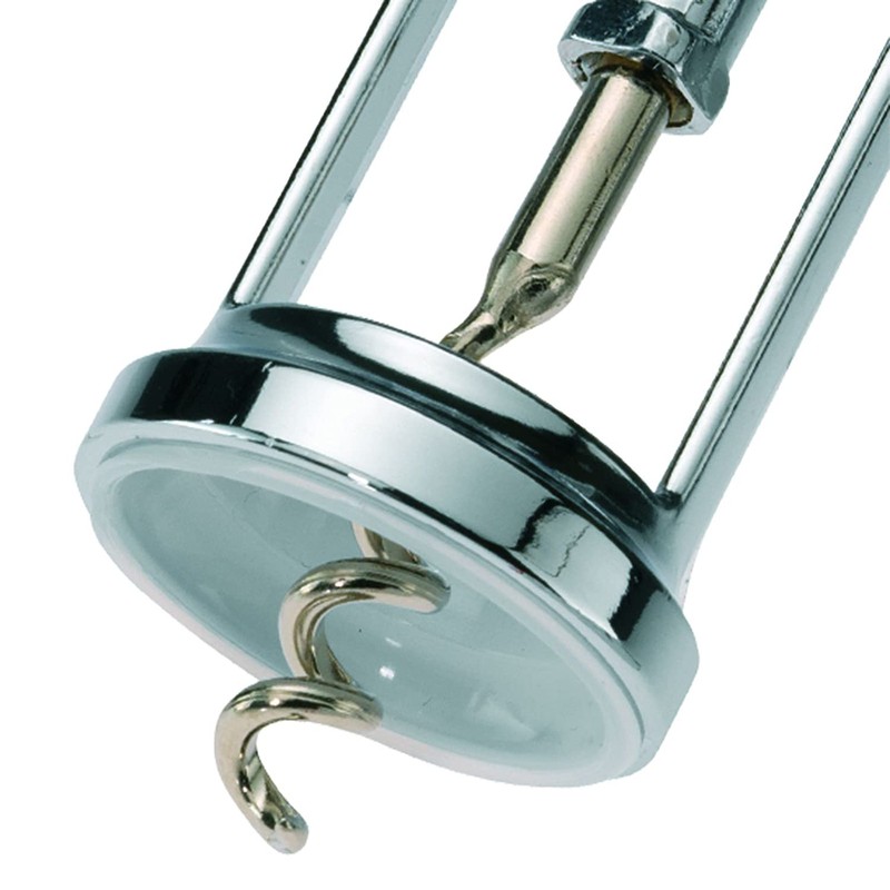 Westmark Glockenkorkenzieher, Wendel mit Seele, Stahl, Verchromt, 60182270