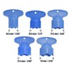5 Pcs Cache Faucet Aerator Keys, Removal Wrench Tool (M