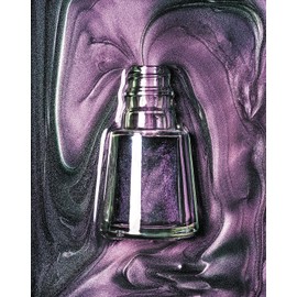 Revlon Nail Enamel, Chip Resistant Nail Polish, Glossy Shine Finish, in Black/Grey, 120 Amethyst Smoke, 0.5 oz