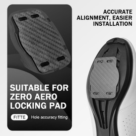 Leg Length Cleat spacers shims for SPEEDPLAY Zero for Wahoo Pedals Height: 0.5-2MM Long and Short Leg Adjustment Pads Fitting Shim (0.5MM)