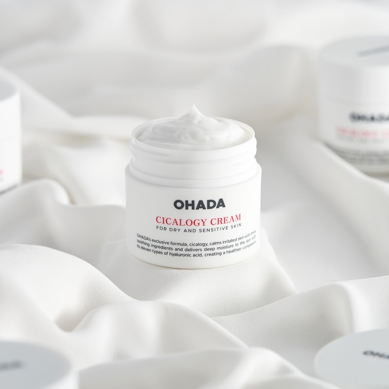 오하다 [72시간찬스]오하다 시카로지 크림 진정 보습 수분 비건 크림 80ml