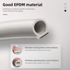Weather Stripping Seal Strip for Doors/Windows, Self-Adhesive Backing Seals Large
