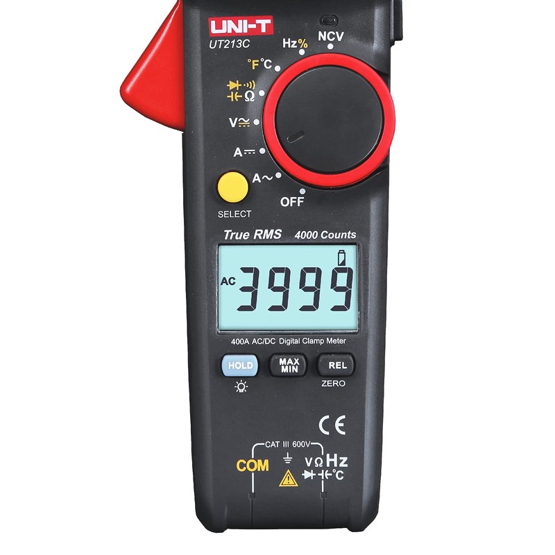 UNI-T Clamp Meter UT213C AC DC Amp Meter Clamp Multimeter
